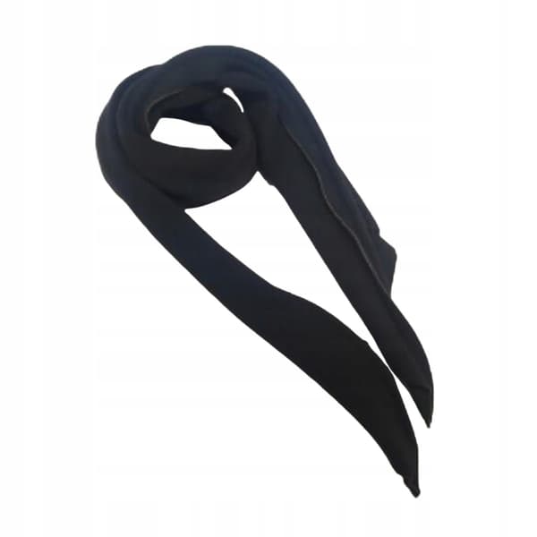 1:6 scale scarf model – Decorative miniature lightweight accessory – Cosplay – Black