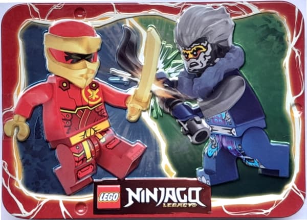 LEGO Ninjago – Kai’s Mech vs. Cinder, metal box