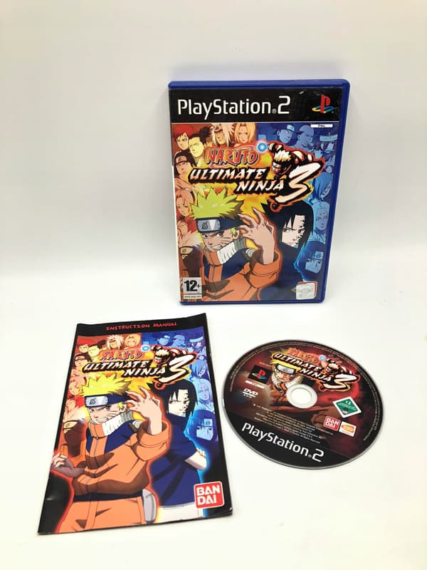 NARUTO ULTIMATE NINJA 3 Sony PlayStation 2 (PS2)