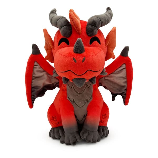 DUNGEONS+DRAGONS PLUSH FIGURE: RED DRAGON, 22 CM