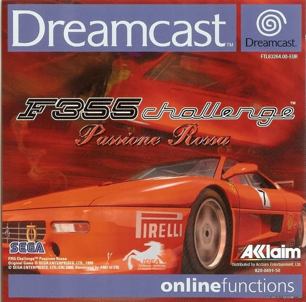 F355 CHALLENGE PASSIONE ROSSA [SEGA DREAMCAST]
