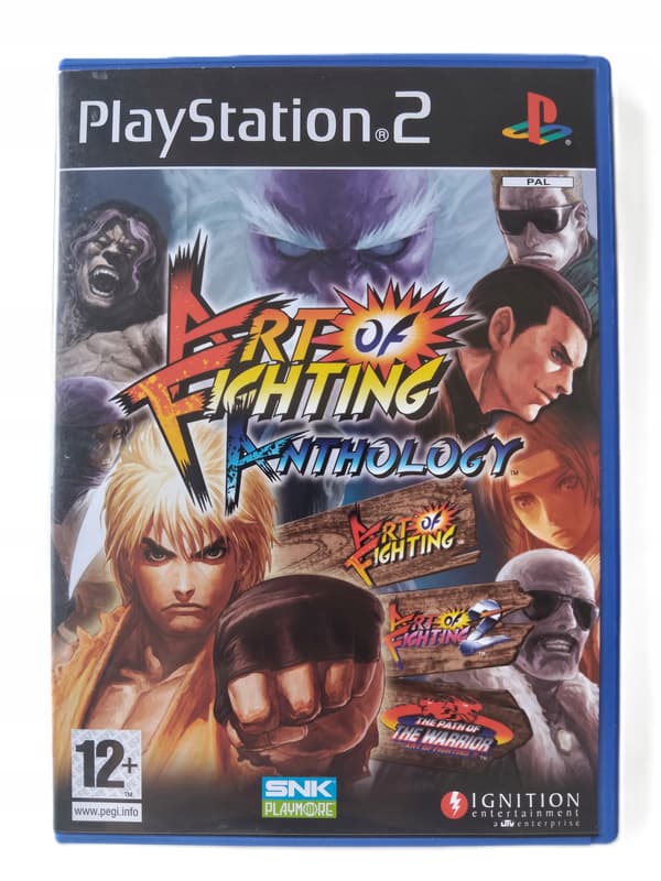 ART OF FIGHTING ANTHOLOGY PS2 PAL ENG