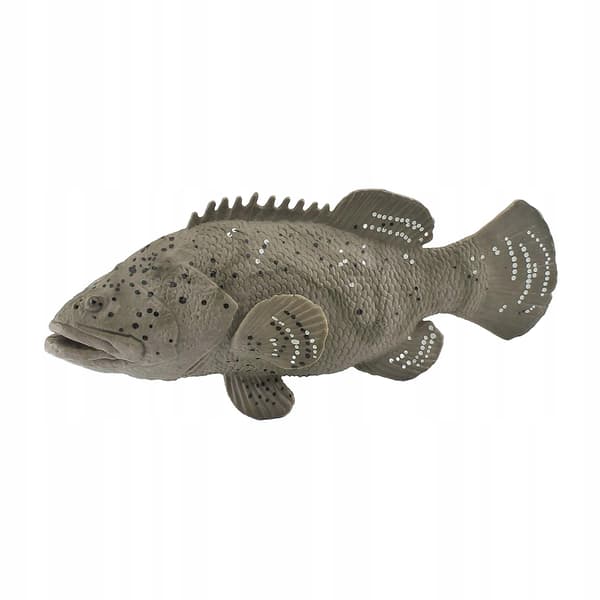 Grouper toy figures Educational figurines Desk decoration for