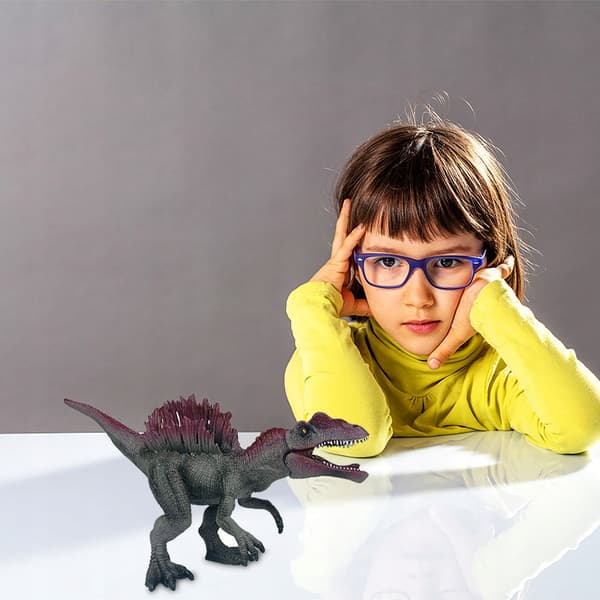 STURDY BLACK DINOSAUR MODEL – EDUCATIONAL TOY AND DECORATION