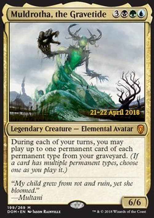 Magic: The Gathering Muldrotha, the Gravetide