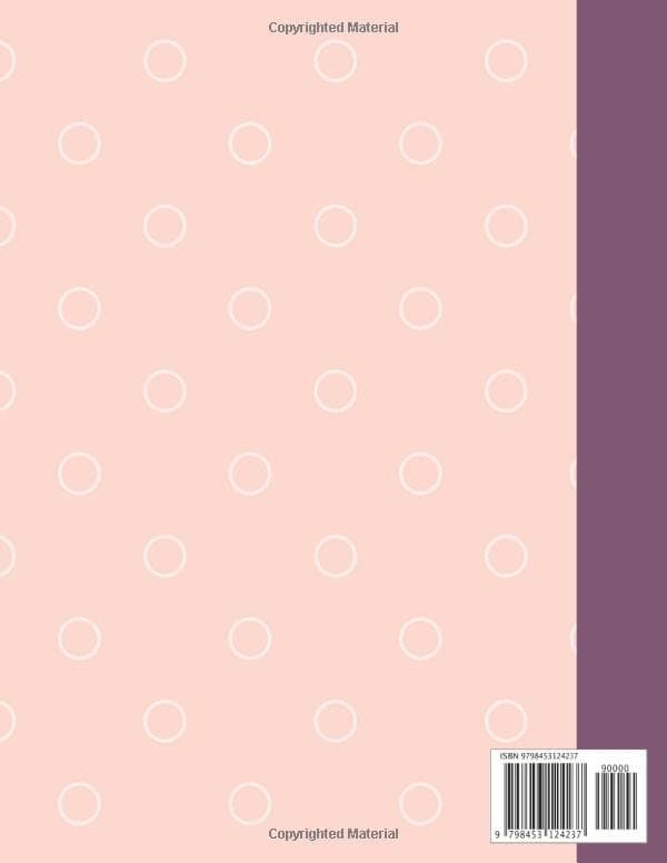 Cute cat exercise book: 8.5 × 11 in, 100 pages