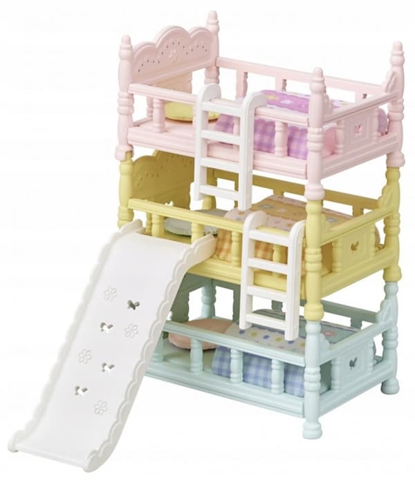 Sylvanian Families Triple Bed