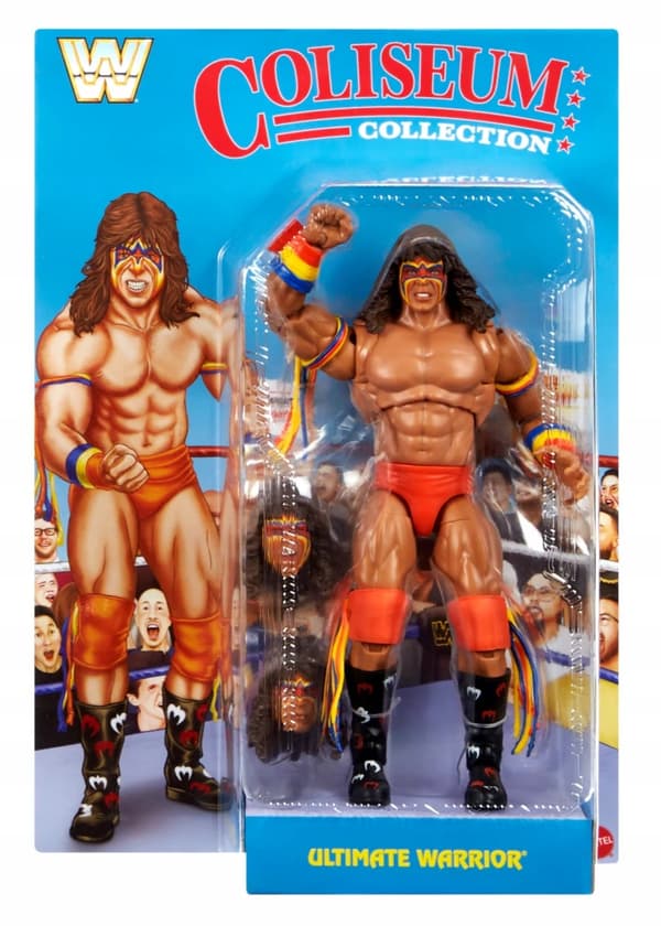 MATTEL WWE Ultimate Honky Tonk Man & Ultimate Warrior Figures