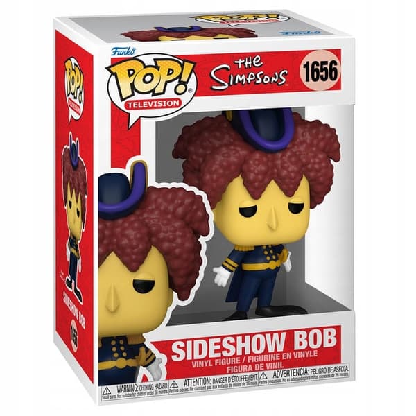 The Simpsons Pop! Animation Vinyl Figure: Sideshow Bob, 9 cm