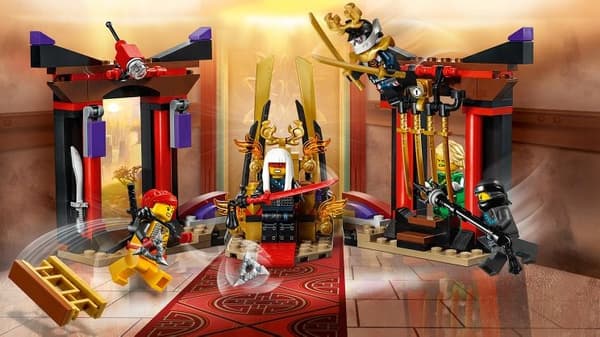 Lego minifigure @@@ NYA + SPEAR @@@ from set 70651