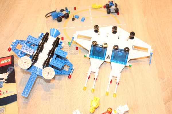 LEGO SPACE CLASSIC 6980 Galaxy Commander SET INSTRUCTIONS