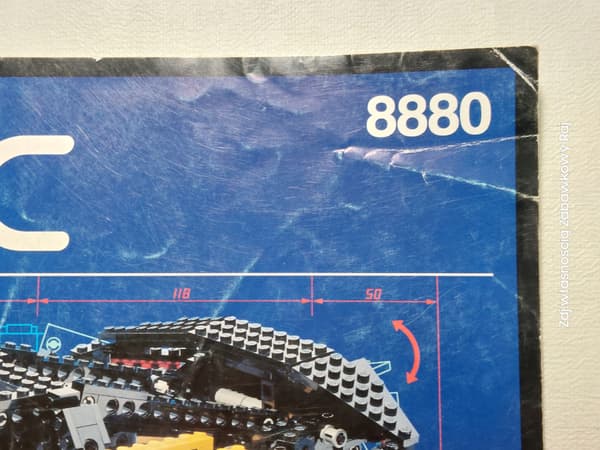 LEGO instructions for set 8880