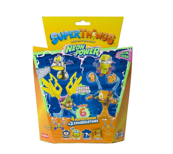 SuperThings NeonPower – 6-piece Exoskeleton