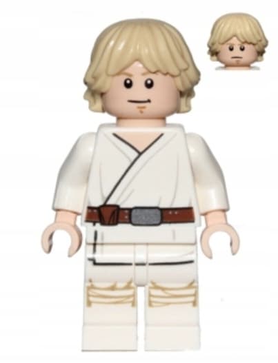 Lego 75220 @@@ LUKE SKYWALKER + BINOCULARS @@@ minifigure from the set