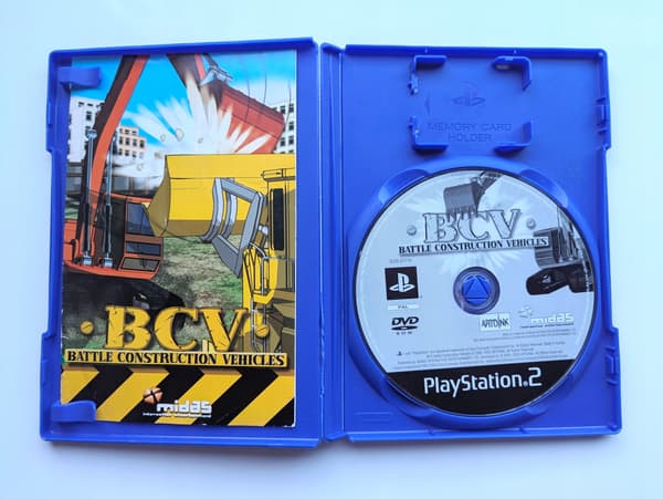 *** BCV BATTLE CONSTRUCTION VEHICLES PLAYSTATION 2 PS2 PSX *** 3AAA