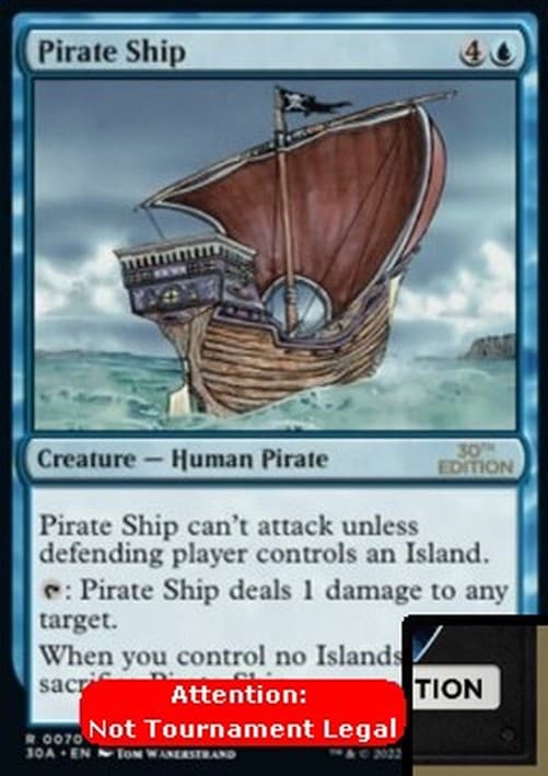 Magic: The Gathering Pirate Ship