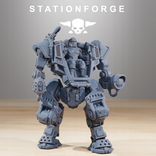 National Guard Warmech – Station Forge – 3D Printing