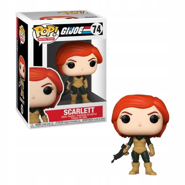 FUNKO POP! G.I. JOE SCARLETT 74