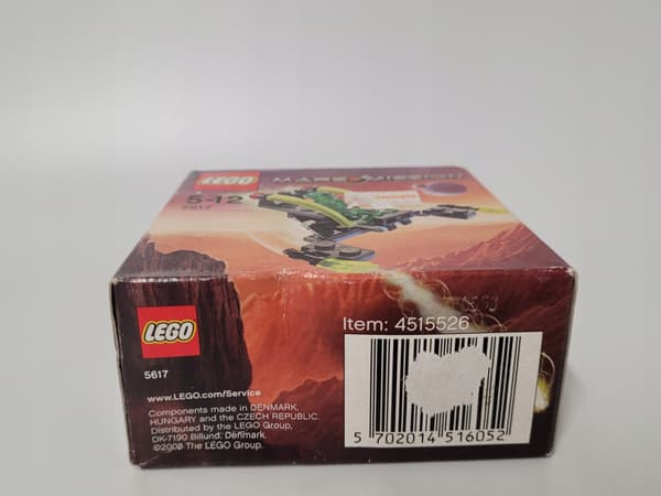 5617 Lego Space Mars Mission Alien UFO minifigure MISB 2008