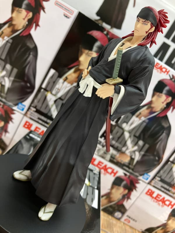 Bleach Anime Abarai Renji ‘Solid and Souls’ Figurine