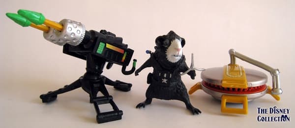 DICKIE G-FORCE BLASTER FIGURINE 5CM + ACCESSORIES