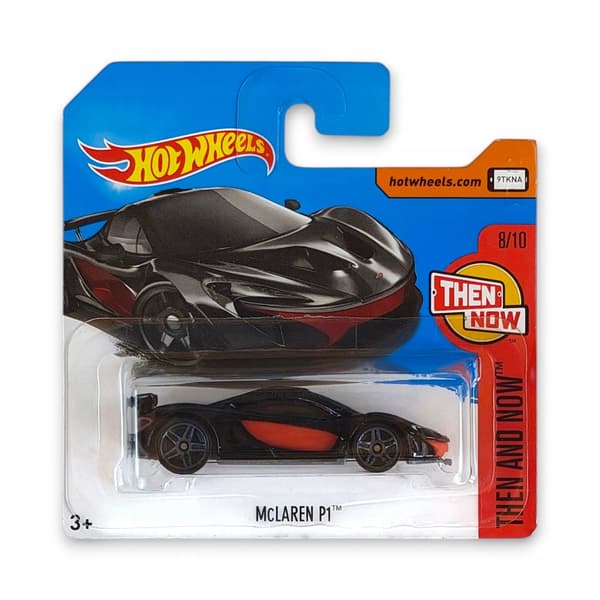 Hot Wheels – McLaren P1 DVB05 Black Then And Now
