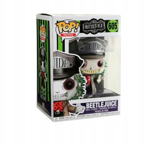 Funko POP! Beetlejuice Guide Hat #605 collectable vinyl figure