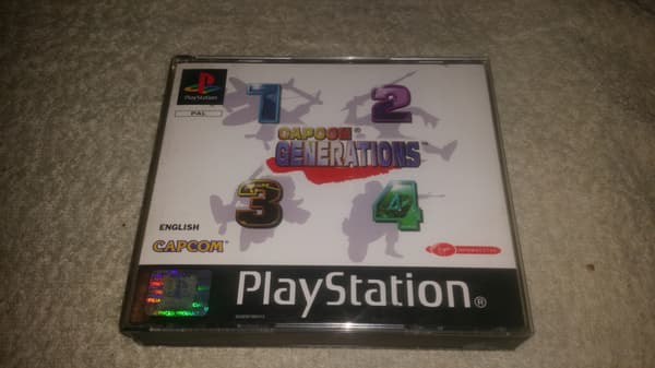 Capcom Generations game for PSX, PS1, Sony PlayStation (PSX)