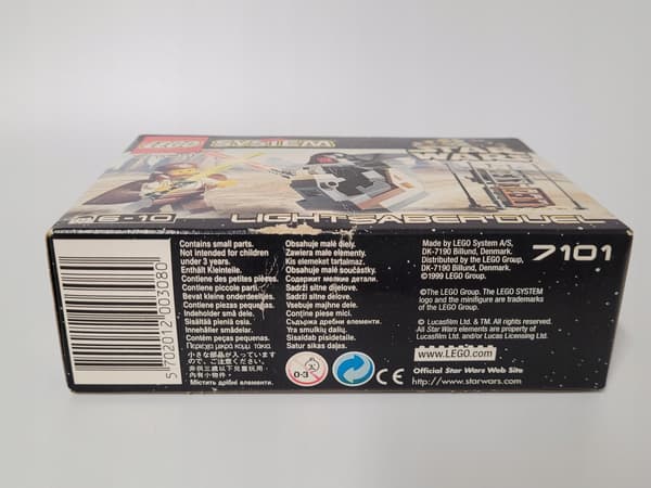 7101 Lego Star Wars Qui-Gon Maul Set, MISB, 1999