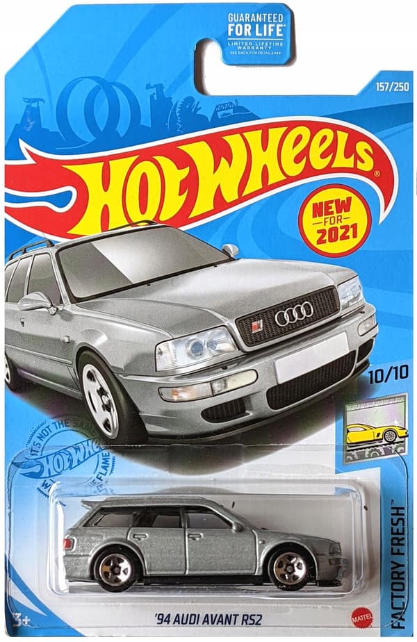 HOT WHEELS RESORAK CAR 94 AUDI AVANT RS2
