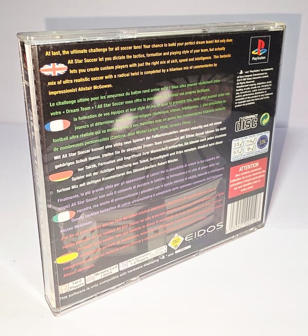 ALL STAR SOCCER PSX 3XA – READ THE DESCRIPTION!