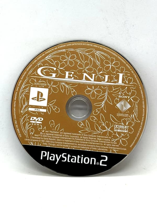 Genji PS2 (the game itself)
