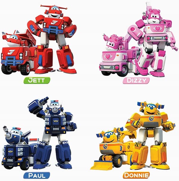 Auldey Super Wings – Jett’s Robo Rig – a robot for…