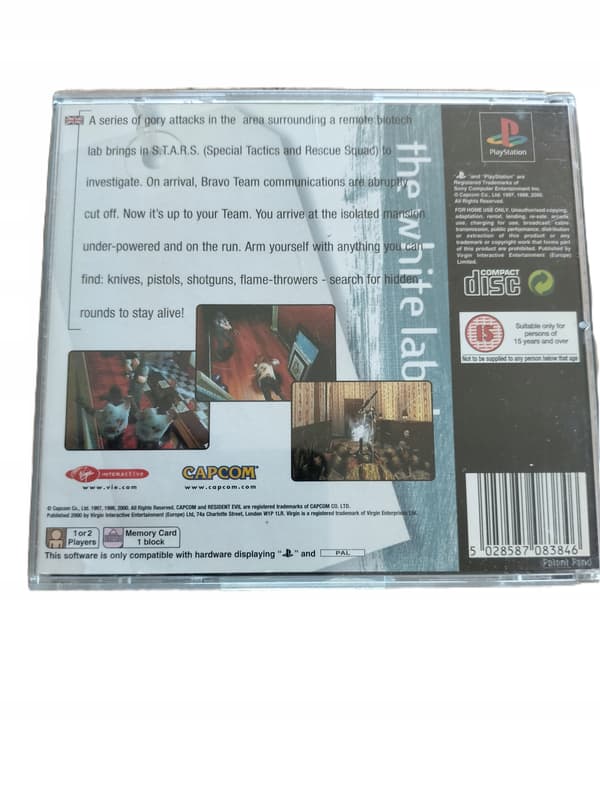RESIDENT EVIL PSX PS1 ENG