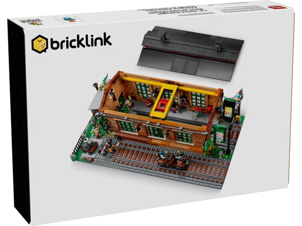 LEGO BrickLink 910033 Old Train Engine Shed