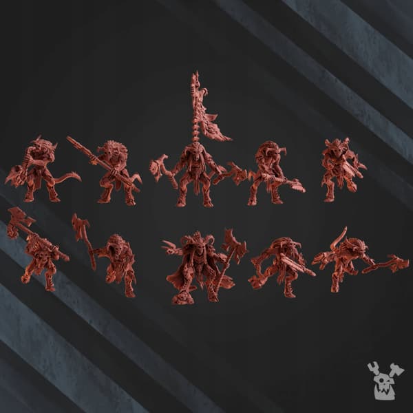 Flesh Daemon Squad x5 DakkaDakkaStore