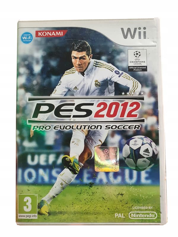 PRO EVOLUTION SOCCER 2012 PES 2012 Wii Complete Set 3xA