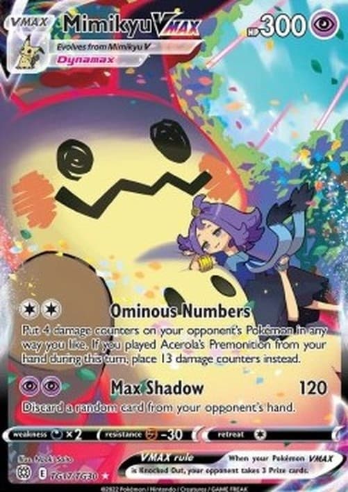 Pokemon Mimikyu VMAX