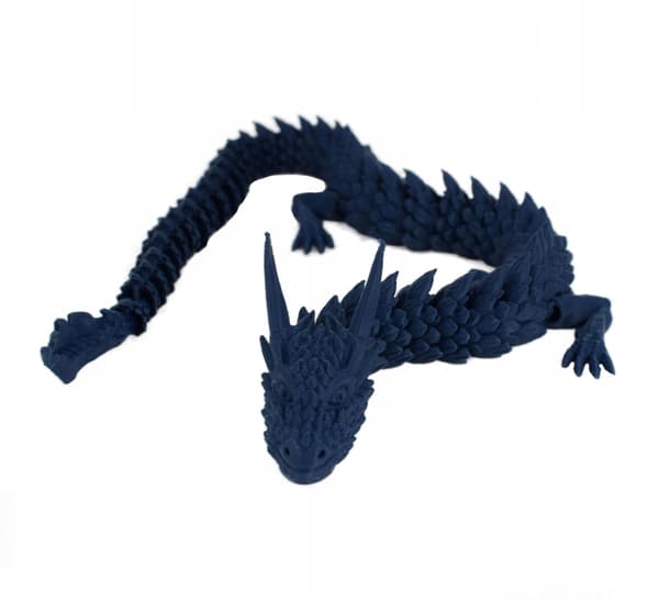 Sani figurine, Dragon 450 mm, Dark blue