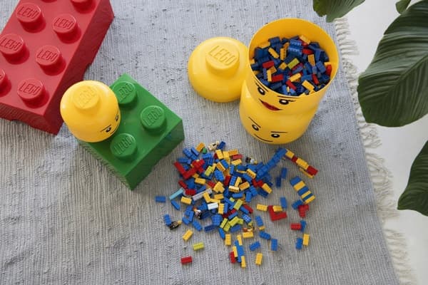 LEGO Medium Silly Tongue Head, Gapcio, 16 cm. Container, Size S