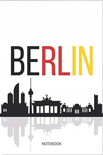 Berlin, Germany: I Love Berlin, Berlin Journal Notebook, Souvenir Diary
