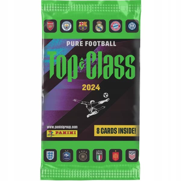 10 sachets of PANINI TOP CLASS 2024