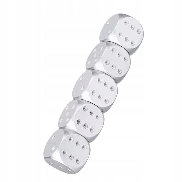 5-piece aluminium poker set with a storage case for A7