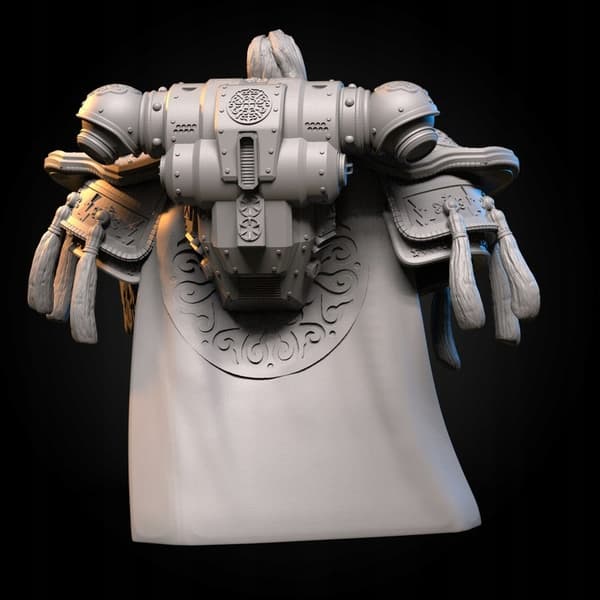 Agon the White Scar Bust