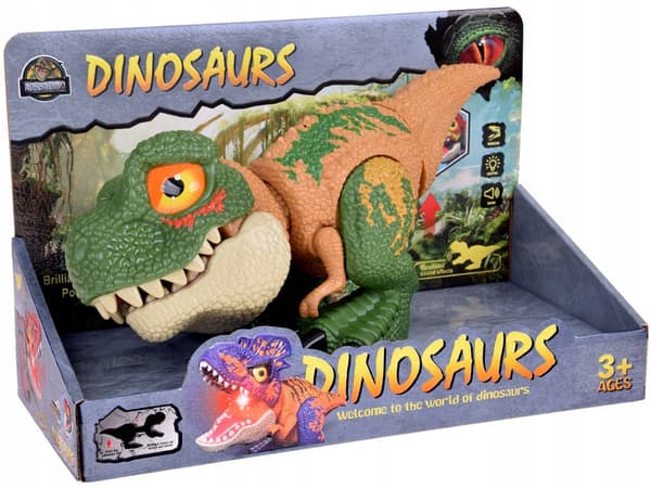 TOY MOVING DINOSAUR WITH SOUND AND LIGHTS