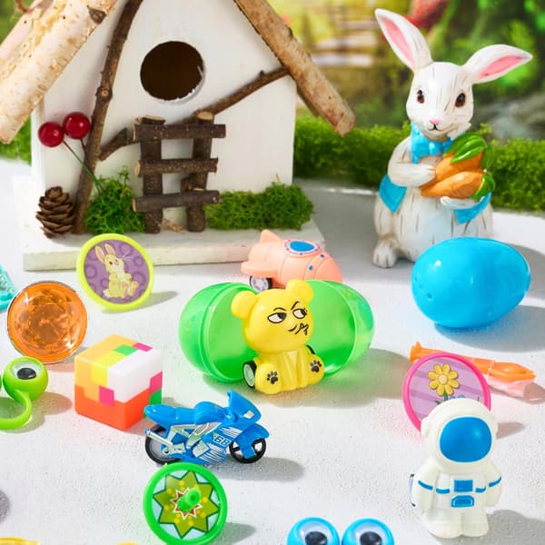 96X EGG TO OPEN WITH A SURPRISE TOY – EASTER GIFT FOR CHILDREN