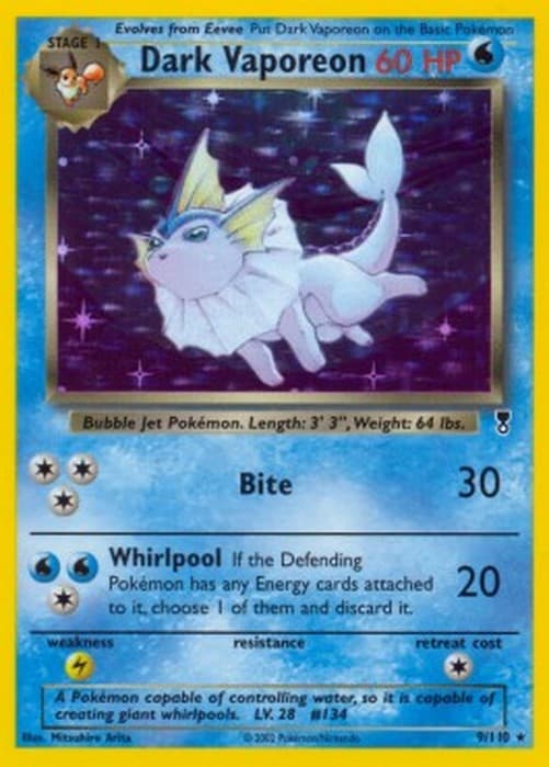 Pokemon Dark Vaporeon