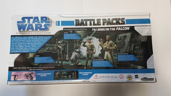 Star Wars Battle Pack – C-3PO, R2-D2, LUKE, Obi-Wan