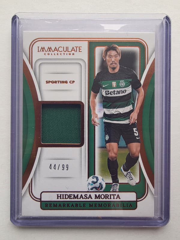 2024–25 Panini Immaculate Hidemasa Morita Sporting Patch Relic /99 /B