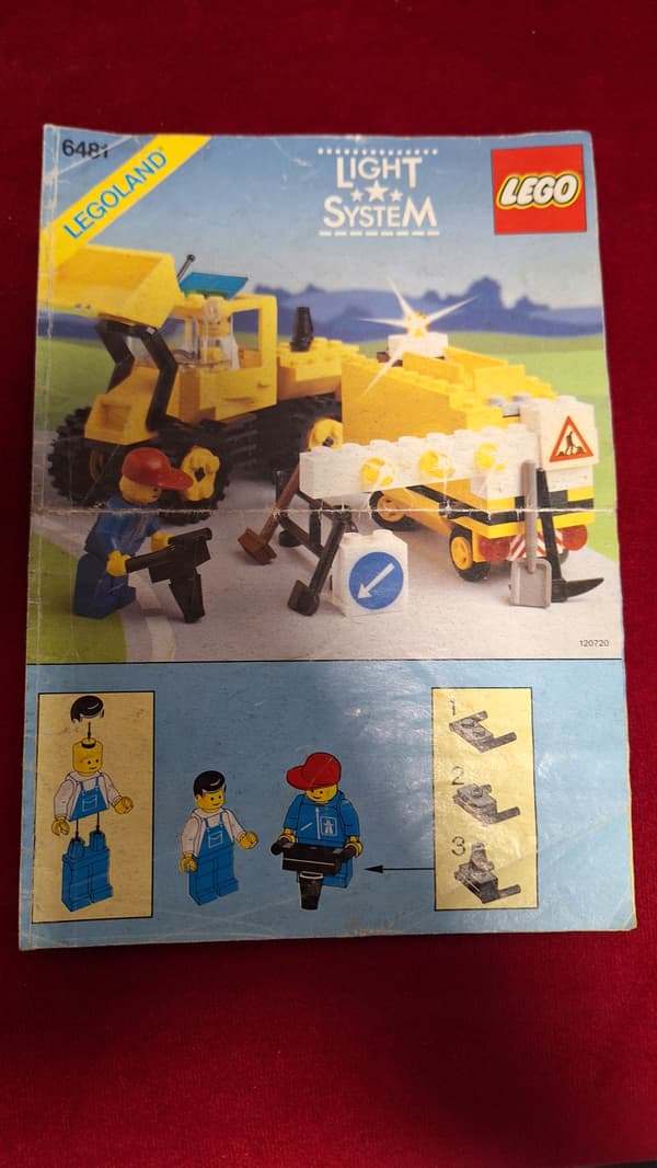 Lego 6481 Construction Crew + instructions – 100% complete, in very good condition.